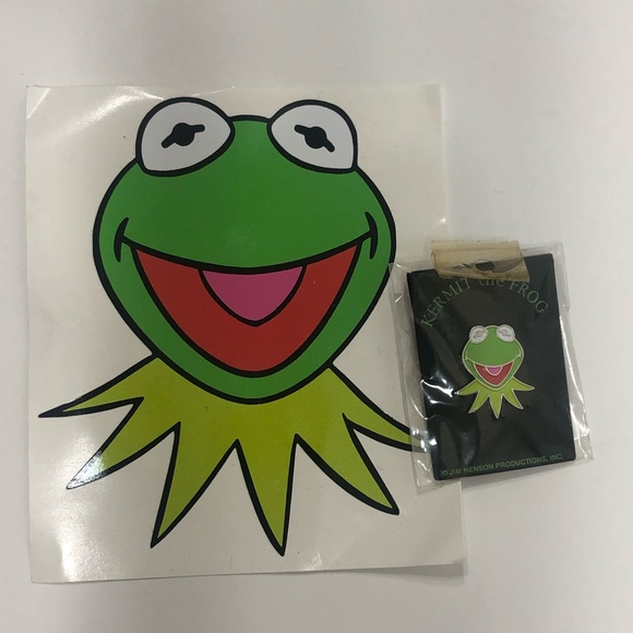 Kermit the Frog Sticker/Pin - Picture 9 of 11